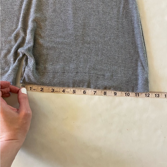 Skims Soft Lounge Button Up Henley Onesie Womens Plus Size 3X Heathered Grey LS - Picture 16 of 16